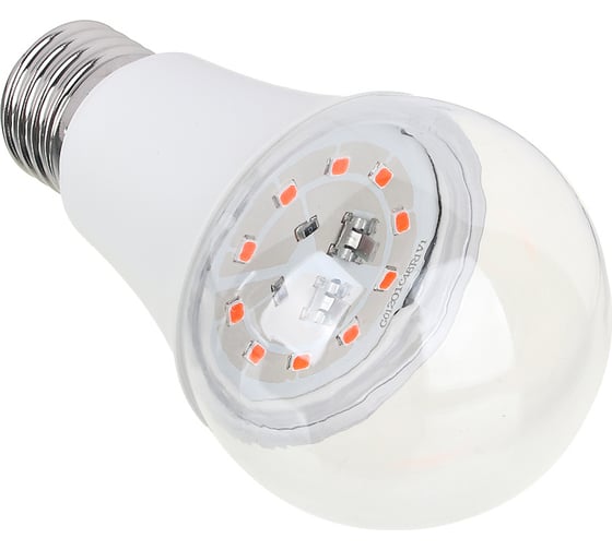 Изображение товара Лампочка для растений INBLOOM, 9 Ватт, Е27, 6x12см, LED 185-079