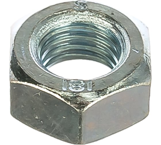 Изображение товара Шестигранная гайка DIN934 оцинкованная М12, 30 шт, коробка с окном Zitar 105250