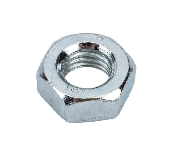 Изображение товара Шестигранная гайка DIN 934 оцинкованная М10, 18шт - пакет Tech-Krep/Zitar 103027