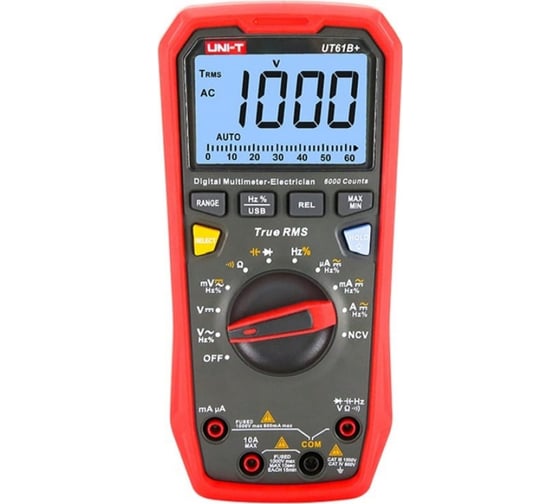 Изображение товара Профессиональный мультиметр UNI-T ut61b+ 13-0092