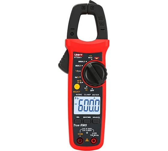 Изображение товара Токовые клещи UNI-T ut204+ 13-1064