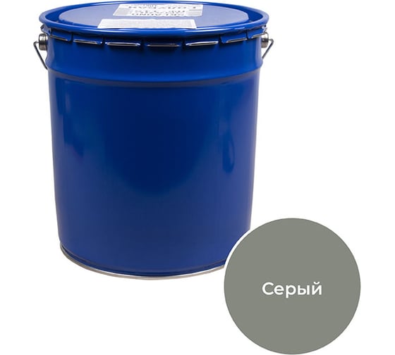 Изображение товара Грунт-эмаль по ржавчине 3 в 1 ПРЕСТИЖ Skladno 10 кг, серая 259568