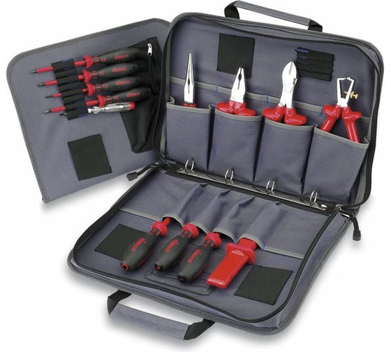 Изображение товара Набор профессионального изолированного инструмента 12 предметов CIMCO 17 0360
