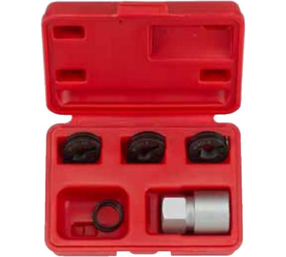 Изображение товара Набор для восстановления резьбы на колёсных шпильках FORCE 906T5 (М12х1,25/1,5; М14х1,5)