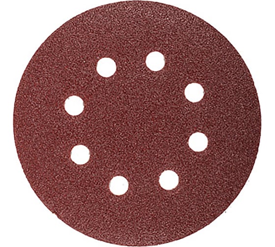 Изображение товара Шлифлист круглый самосцепляющийся 125 мм, Р40, 5 шт Gepard GP5001-40