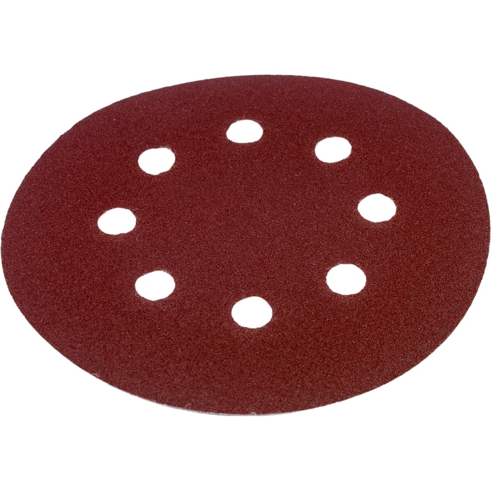 Изображение товара Шлифлист круглый самосцепляющийся 125 мм  L 180  5 шт Gepard GP5001-180