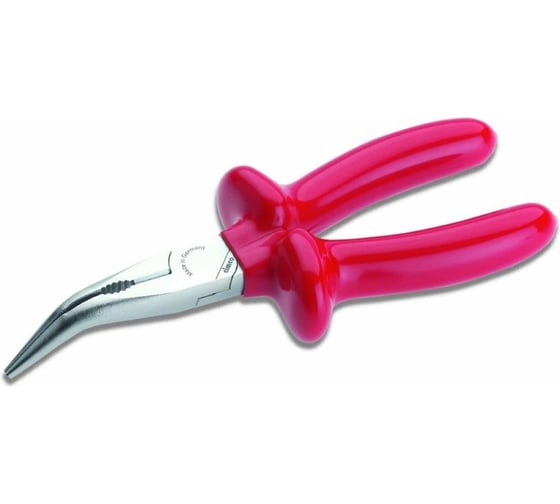 Изображение товара Изолированные телефонные клещи с изогнутыми губками 200мм CIMCO 10 8780