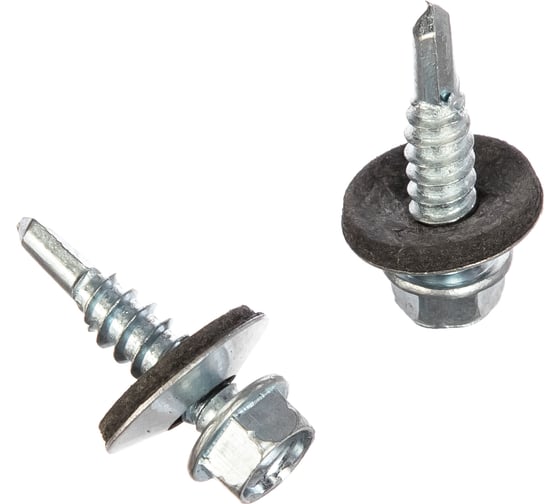 Изображение товара Саморез КР ZP со сверлом, 5,5x25 мм, 300 шт. в ведре Zitar 104751