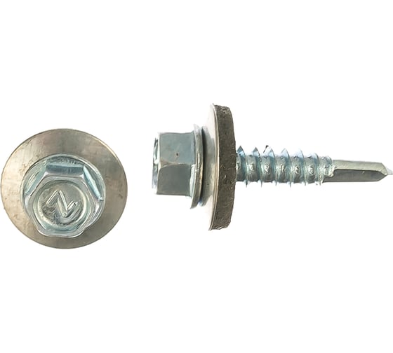 Изображение товара Кровельный саморез Tech-Krep КР ZP сверло 5,5х25 60 шт, коробка с окном 124627