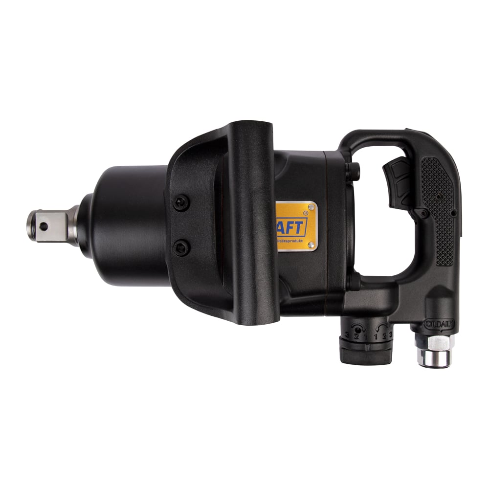 Изображение товара Пневматический грузовой гайковерт KRAFT 1", 2600 н.м., с коротким валом KT 707012