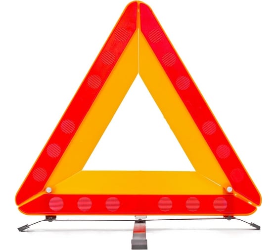 Изображение товара Знак аварийной остановки AUTOPROFI Евро Стандарт, металлическая опора ZN-400