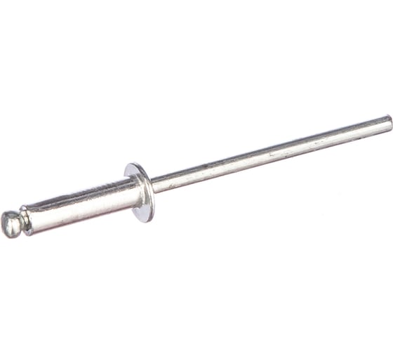 Изображение товара Заклепка 3,2x12 100 шт коробка с окном Zitar 102284