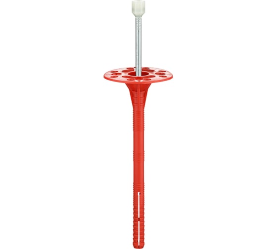 Изображение товара Дюбель для теплоизоляции с металлическим гвоздём с термоголовкой 10х160, 50шт - пакет Tech-Krep 124474