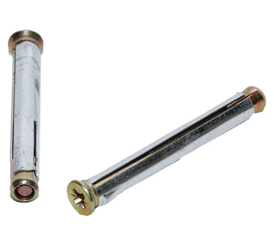 Изображение товара Рамный металлический дюбель 10х72, 2шт - пакет Tech-Krep/Zitar 102906