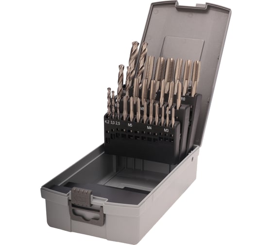 Изображение товара Набор ручных метчиков RUKO M3-M12, HSS, 28 пр. 245003RO