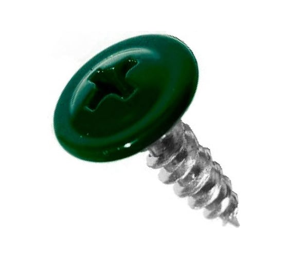 Изображение товара Саморез Tech-Krep ШСММ 4,2х16 темно-зеленый KP RAL 6005 200 шт, ведро малое 125493