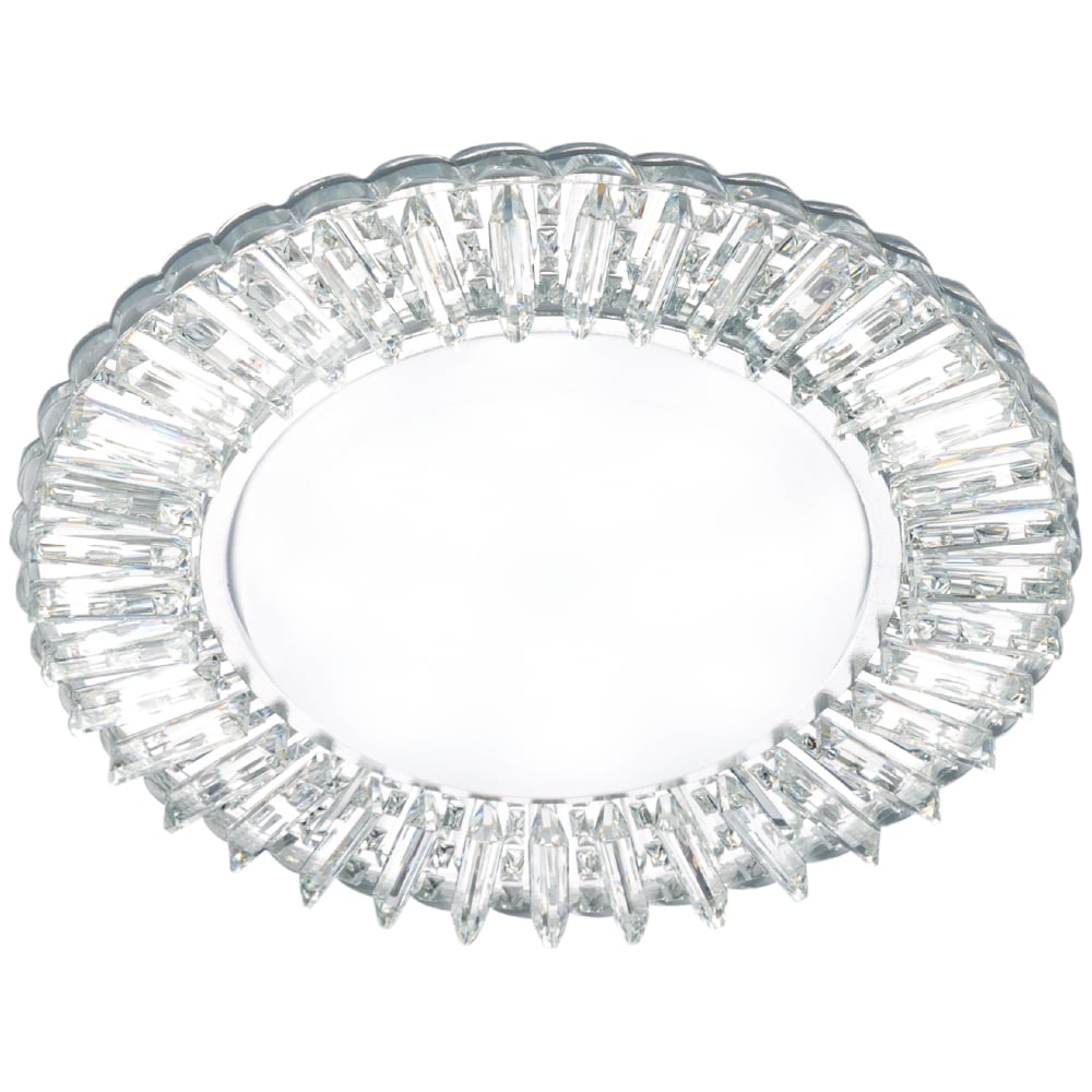 Изображение товара Встраиваемый светильник GX53 230В LED 5 Вт зеркальный хром