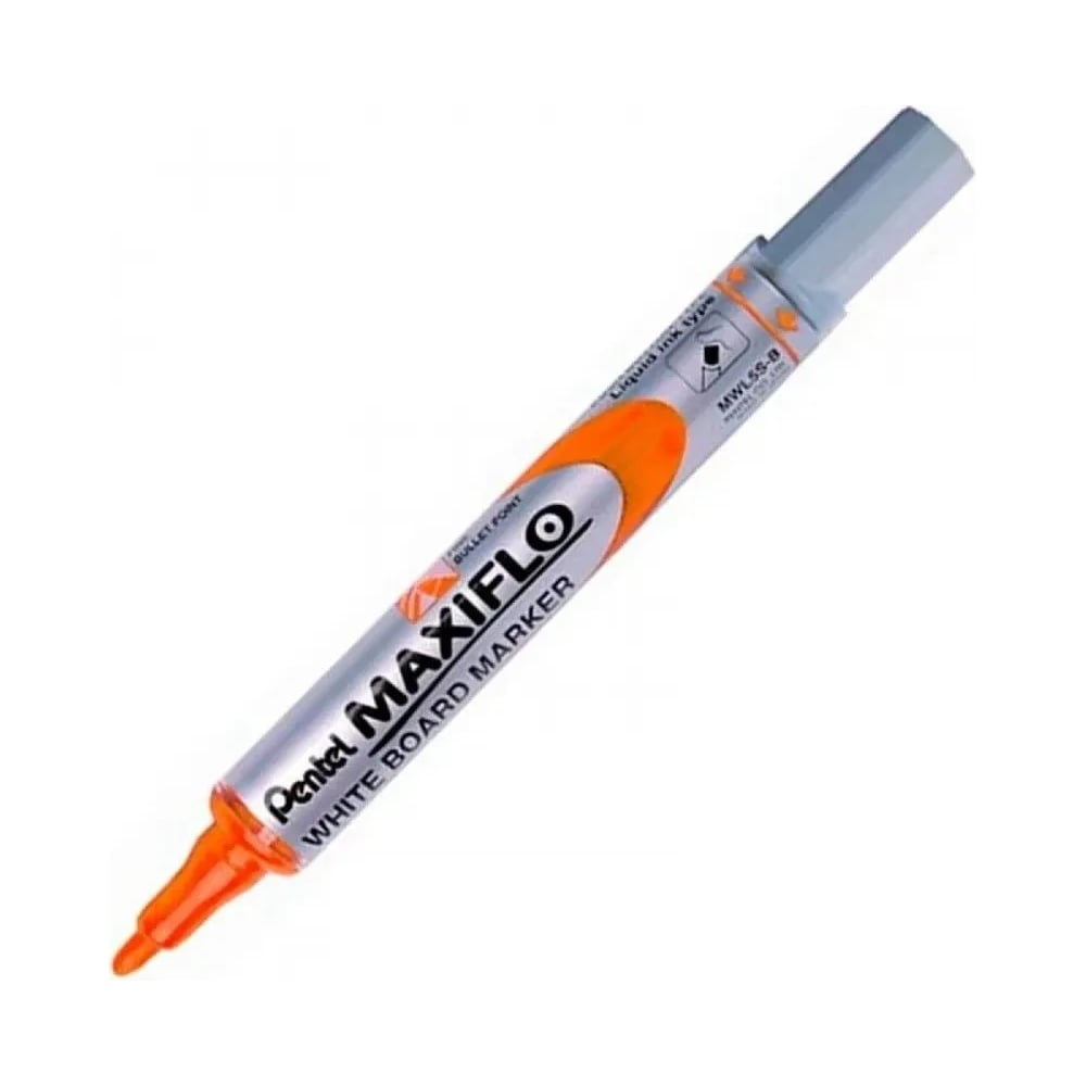 Маркер Pentel маркер кисть с подкачкой чернил pentel в блистере