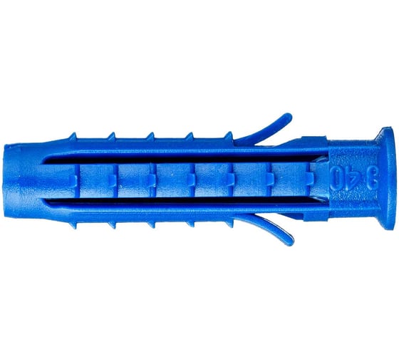 Изображение товара Распорный дюбель Чапай 8х40 шипы+усы, полипропилен 100шт - пакет Tech-Krep 117857