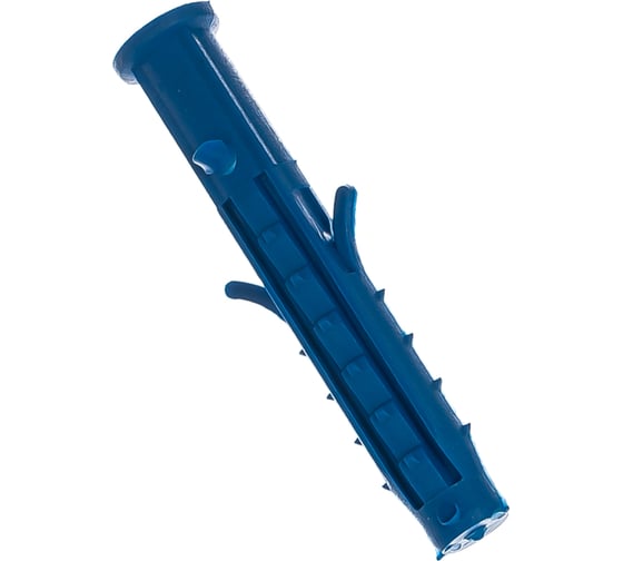 Изображение товара Распорный дюбель Чапай 6х40 шипы+усы, синие 1000шт - пакет Tech-Krep 111144