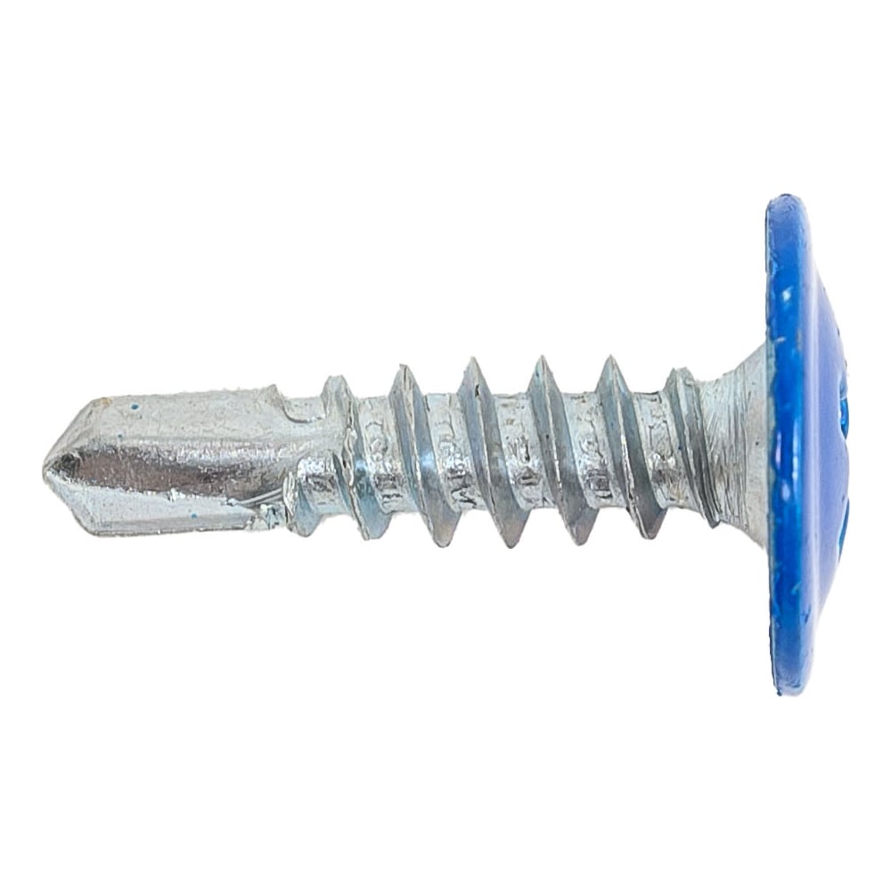 Изображение товара Саморез Tech-Krep ШСММ сверло 4,2х16 синий KP RAL 5010 200 шт, ведро малое 125527