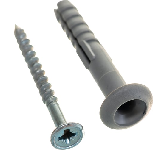 Изображение товара Дюбель-гвоздь 6х40 гриб, полипропилен 50шт - коробка Tech-Krep 112709