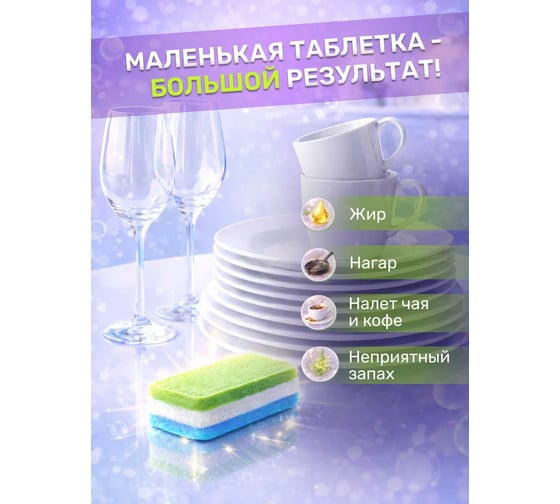 Изображение товара Таблетки для пмм LOTTA all in 1 mini tabs, 200 таб Cd13200m