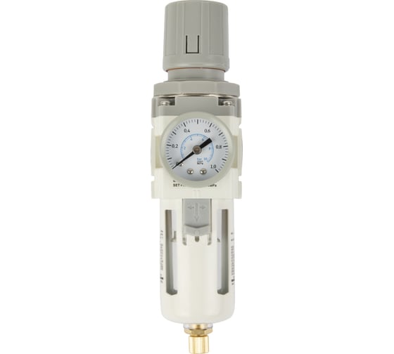 Изображение товара Фильтр-масловлагоотделитель с манометром и регулятором давления HEAVY DUTY 3/8" Optimus AW3000-03