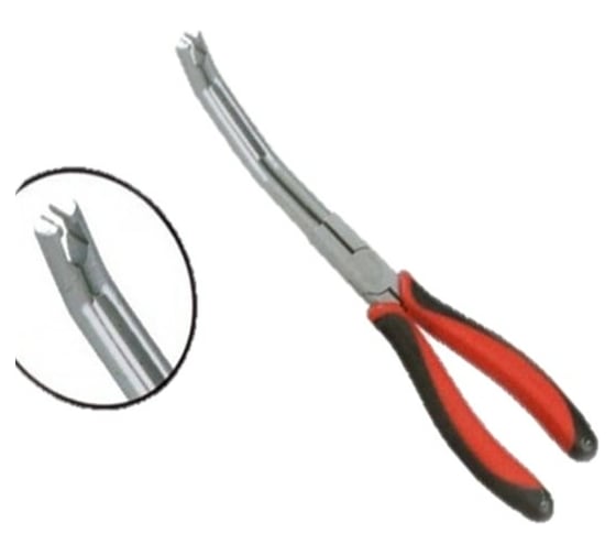 Изображение товара Изогнутые клещи для снятия свечей накаливания в труднодоступных местах (BENZ. BMW. VW. AUDI) FORCE 9G1002