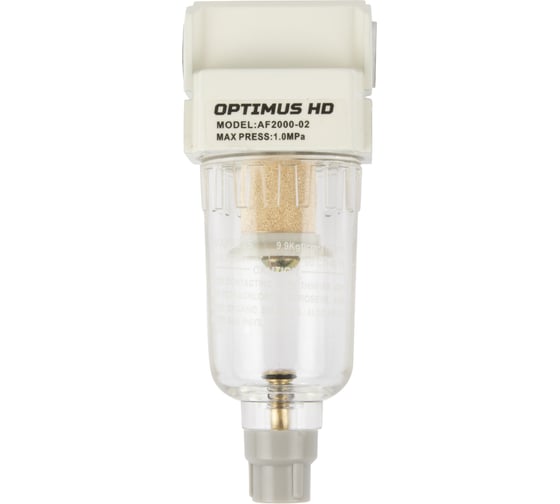 Изображение товара Фильтр-масловлагоотделитель HEAVY DUTY 1/4" Optimus AF2000-02