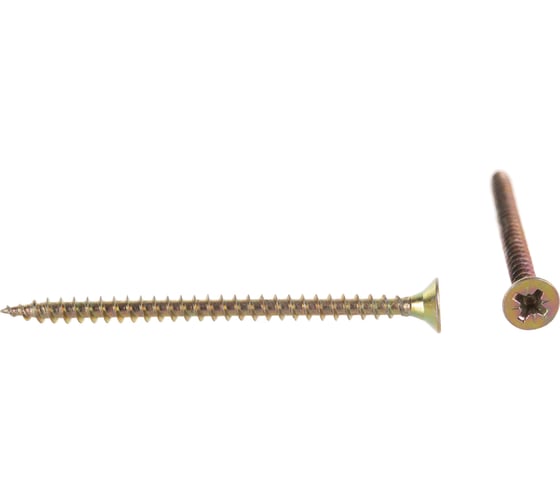 Изображение товара Саморез ШУж 4,0х60 потайная головка 10 шт, пакет Zitar 102496