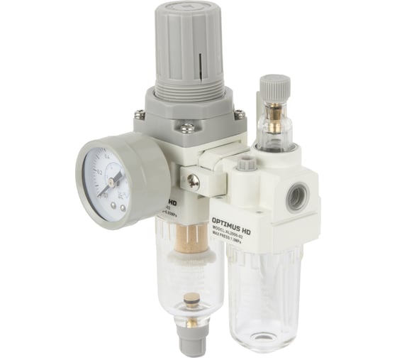 Изображение товара Блок подготовки воздуха HEAVY DUTY 1/4" Optimus AC2010-02