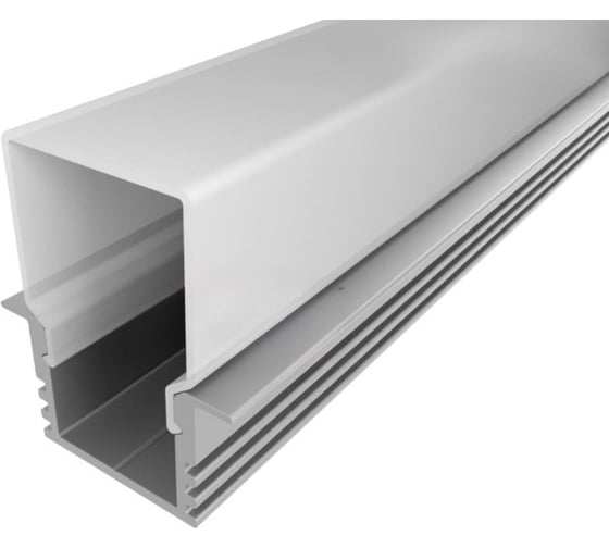 Изображение товара Комплект алюминиевого профиля LEDCRAFT с экраном и заглушками LC-LPV1222M1716-1 1638000015