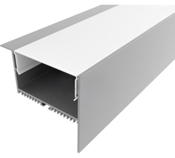 Изображение товара Комплект алюминиевого профиля LEDCRAFT с экраном и заглушками LC-NKU7689M69-1 1638000099