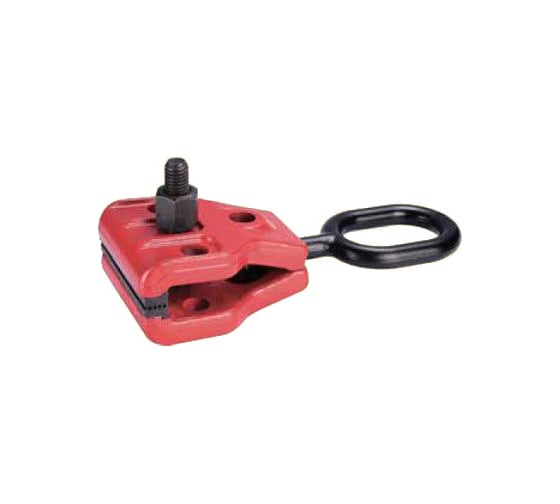 Изображение товара Зажим для кузовных работ с рым-болтом FORCE 9M1606 (красный, захват S=100мм, нагрузка 6т)