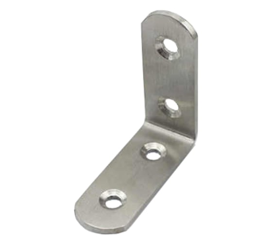 Изображение товара Мебельный оцинкованный уголок 12х35х35х2.0мм, 5шт - пакет Tech-Krep 110087