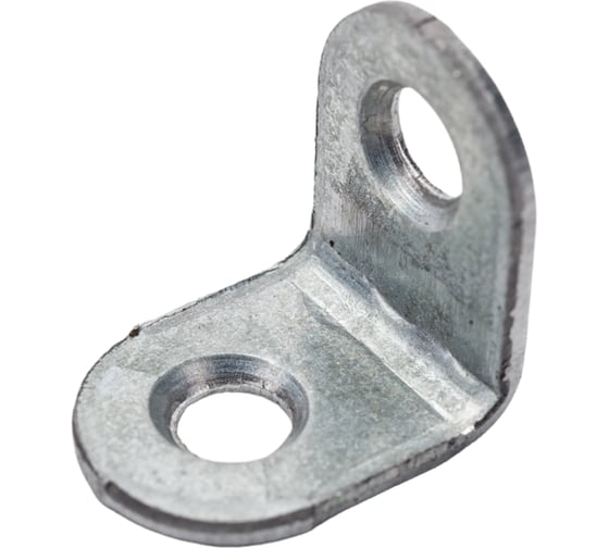Изображение товара Мебельный оцинкованный уголок 16х16х12х1.5мм, 5шт - пакет Tech-Krep 110085