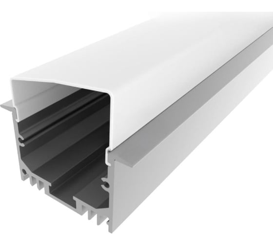 Изображение товара Комплект алюминиевого профиля LEDCRAFT с экраном и заглушками LC-LPV2544M36T-1 1638000075