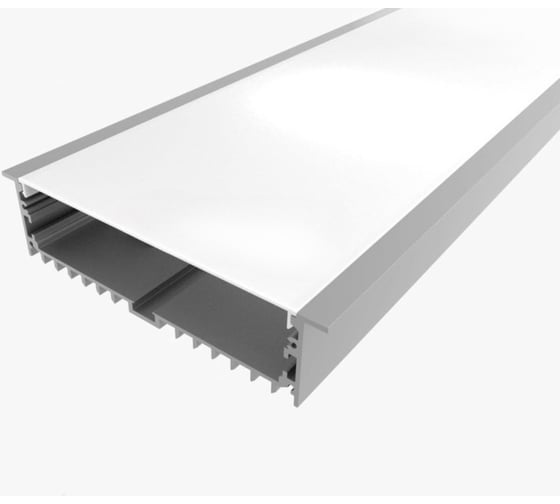 Изображение товара Комплект алюминиевого профиля LEDCRAFT с экраном и заглушками LC-LPV32134M115-1 1638000153