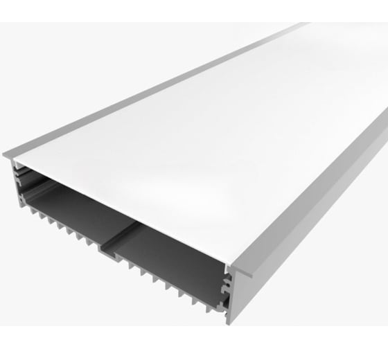 Изображение товара Комплект алюминиевого профиля LEDCRAFT с экраном и заглушками LC-LPV32154M135-1 1638000154