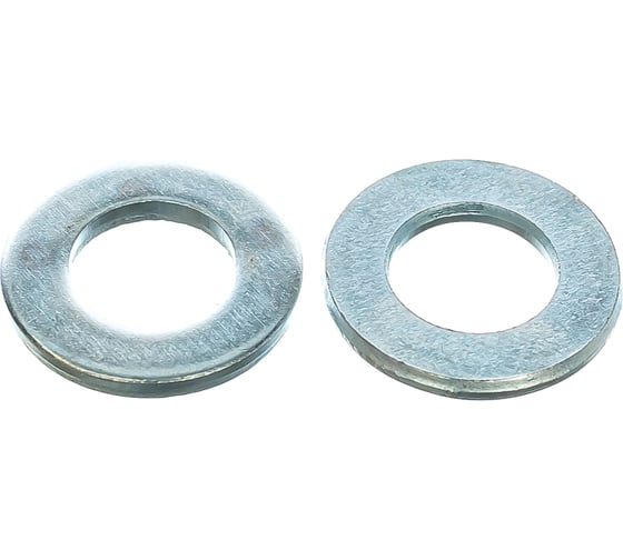 Изображение товара Плоская шайба DIN125а оцинкованная М12, 50 шт, коробка с окном Zitar 105262