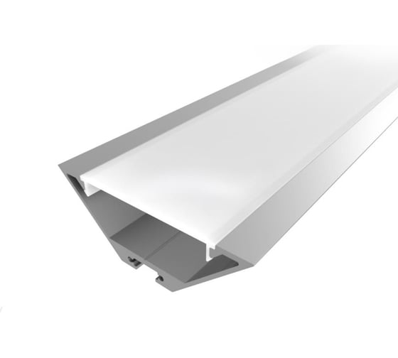 Изображение товара Комплект алюминиевого профиля LEDCRAFT с экраном и заглушками LC-LPU2364M44-1 1638000044