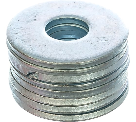 Изображение товара Кузовная оцинкованная шайба DIN9021 M12 8шт - пакет Tech-Krep/Zitar 103040