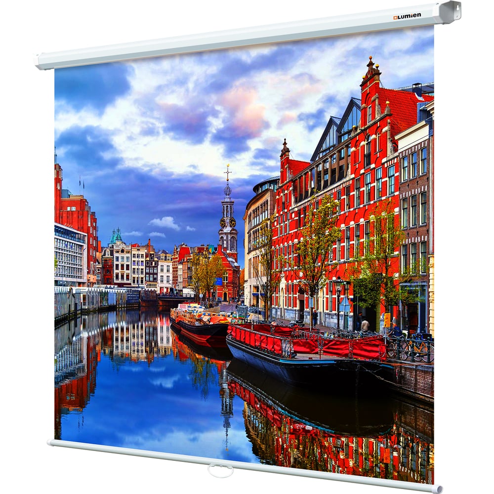 Изображение товара Настенный проекторный экран Lumien Eco Picture 180x180 см белый матовый