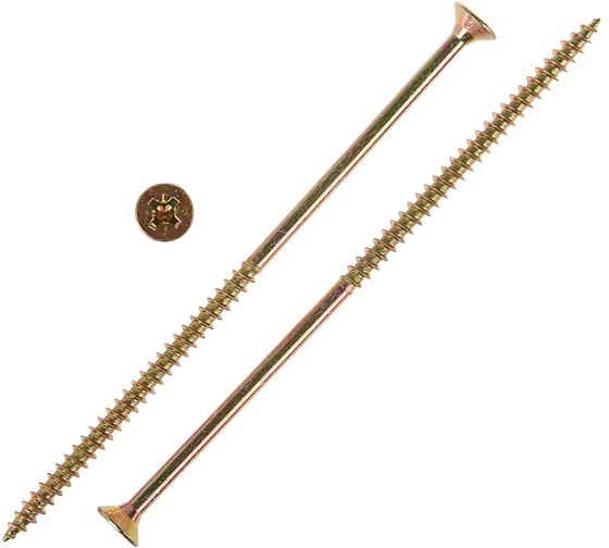 Изображение товара Саморез Tech-Krep/Zitar ШУж 6,0х200 потайная головка 30 шт, пакет 113132