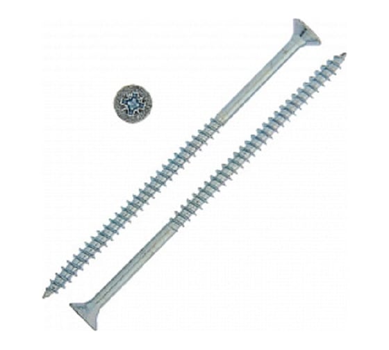 Изображение товара Универсальный саморез Tech-Krep 120х6,0 мм 50 шт оцинкованный, коробка с окном 102214