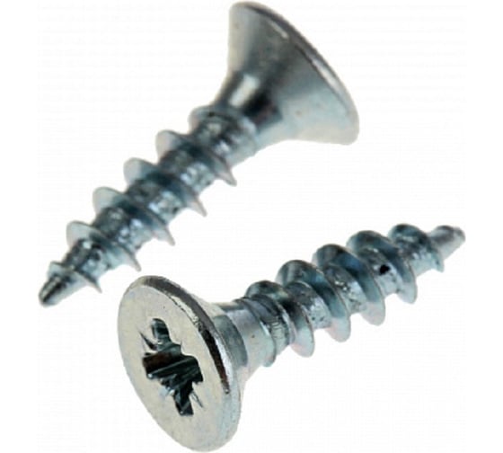 Изображение товара Универсальные саморезы Zitar 12x3,0 мм 500 шт оцинкованные коробка с окном Tech-Kr 102160