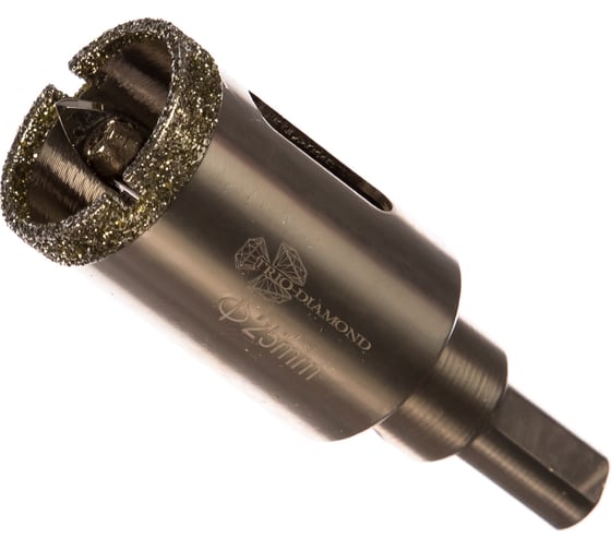 Изображение товара Коронка алмазная по керамике и кафелю с центрирующим сверлом TRIO-DIAMOND 25 мм 400025