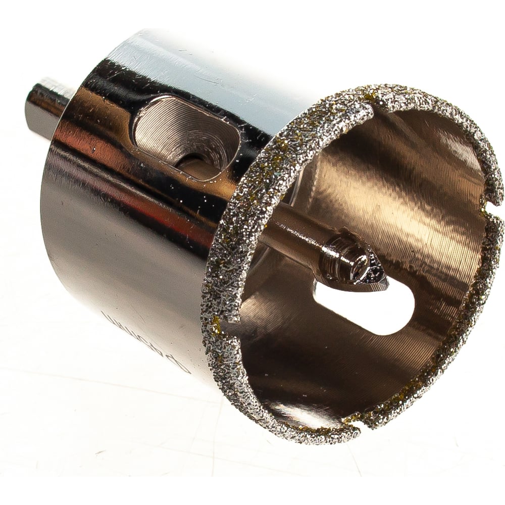Алмазная коронка по керамике и кафелю TRIO-DIAMOND коронка алмазная зубр 29850 53 по кафелю и стеклу d 53 мм р60 в сборе со сверлом