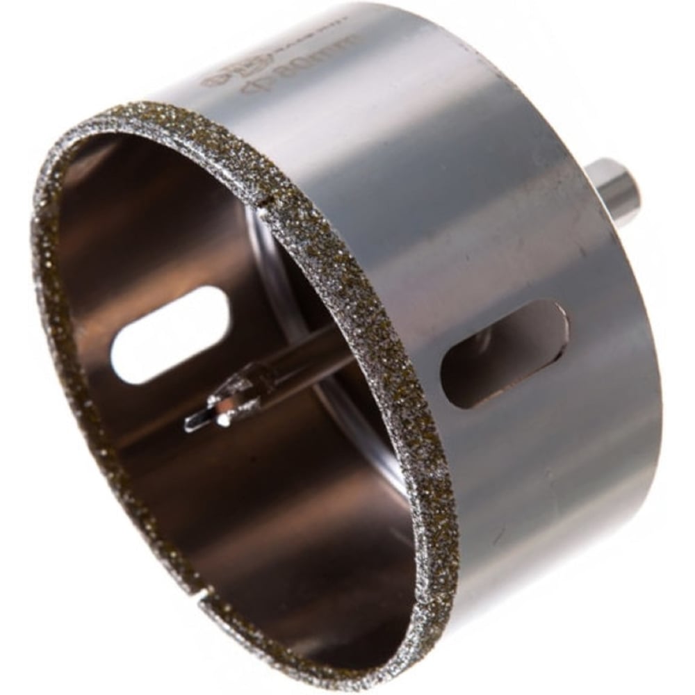 Изображение товара Коронка алмазная по керамике и кафелю 80 мм TRIO-DIAMOND с центирующим сверлом